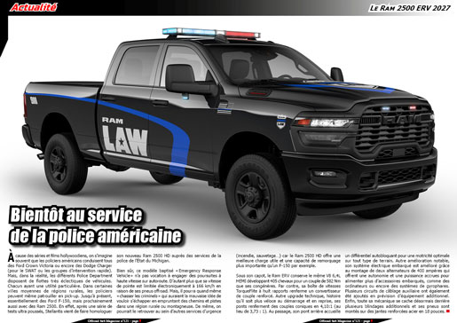 Le Ram 2500 ERV 2027
