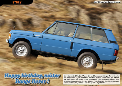 La story des 50 ans du Range Rover Classic