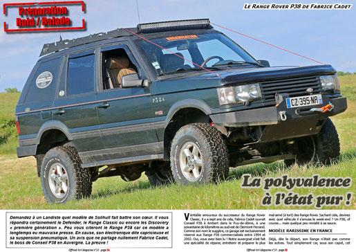 Le Range Rover P38 de Fabrice Cadet