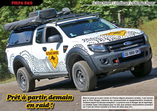 Le Ford Ranger Expédition d'Outback Import