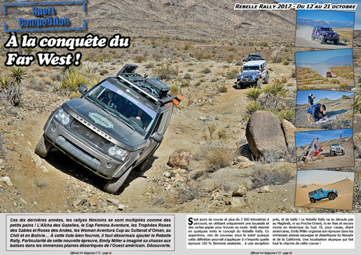 Le Rebelle Rally 2017