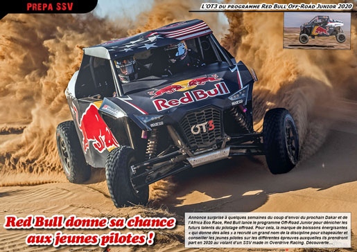Le SSV OT3 du Red Bull Off-Road Junior
