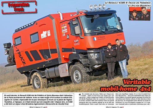 Le Renault K380 d'X-Truck Evasions