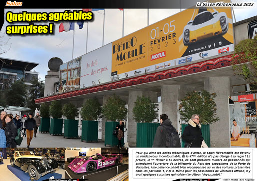 Le Salon Rétromobile 2023