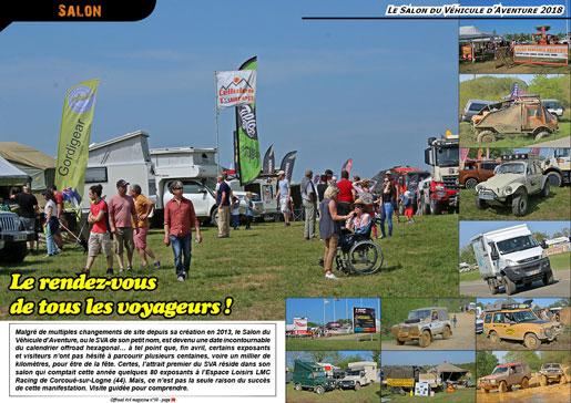 Le Salon du Véhicule d'Aventure 2018