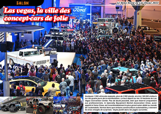 La visite du Sema Show 2021