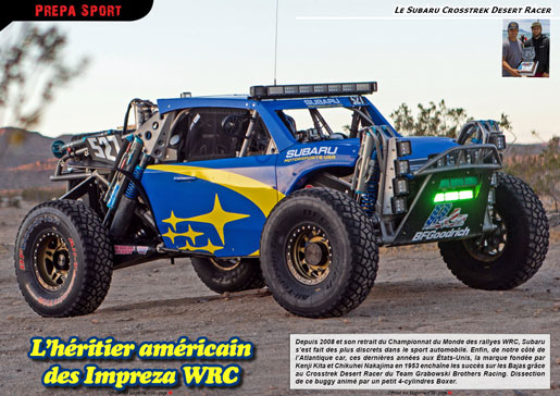 Le Subaru Crosstrek Desert Racer