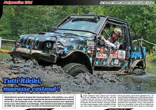 Le Suzuki Jimny de Guillaume Leleu