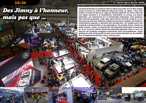 Le Tokyo Auto Salon 2020