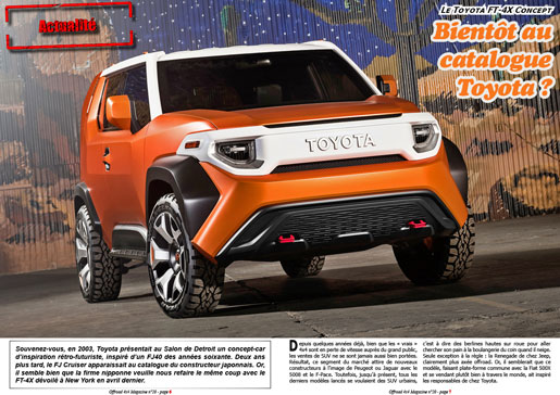 Le Toyota FT-4X Concept