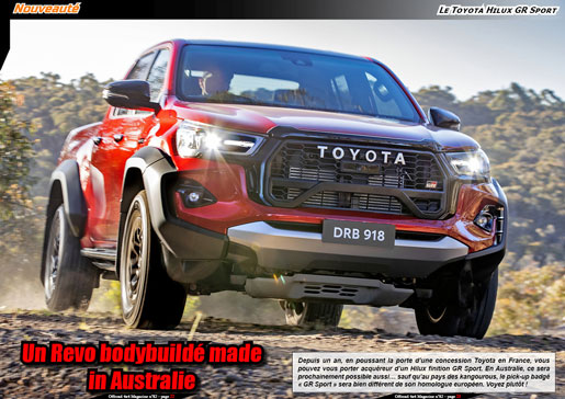 Le Toyota Hilux GR Sport Australie