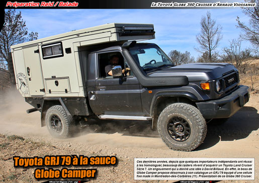 Le Toyota Globe 360 Cruiser d'Arnaud Viossange