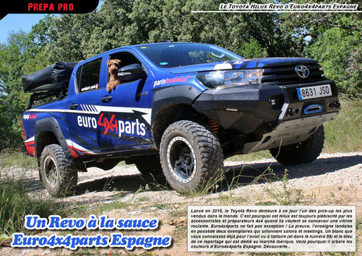 Le Toyota Revo d'Euro4x4parts Espagne