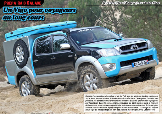 Le Toyota Vigo Afrique du garage Koro