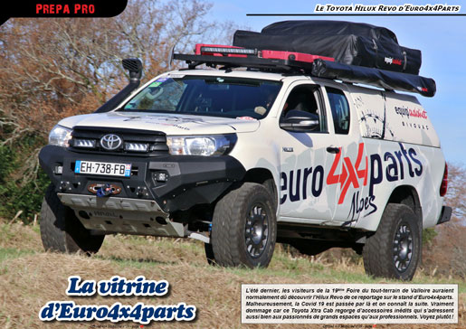 Le Toyota Hilux Revo d'Euro4x4Parts