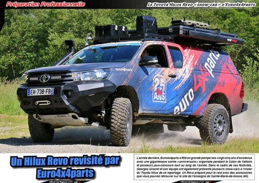 Le Toyota Hilux Revo show-car  2026 d'Euro4x4parts