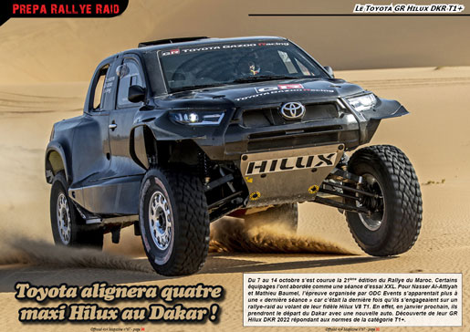 Le Toyota GR Hilux DKR T1+