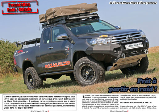 Le Toyota Hilux Revo de Modul Auto 