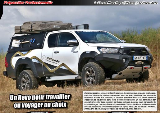 Le Toyota Hilux Revo « Worker » de Modul Auto
