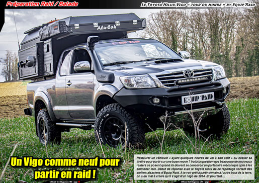 Le Toyota Hilux Vigo « tour du monde » by Equip'Raid