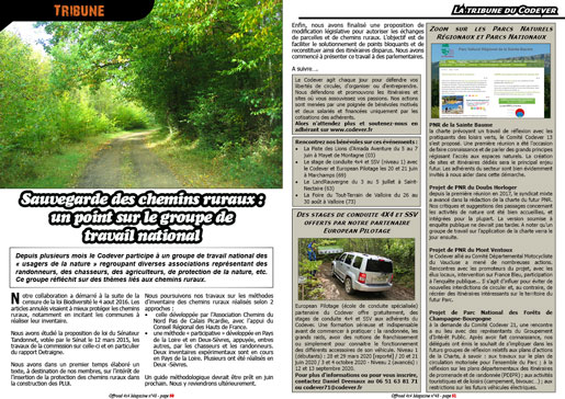 La tribune du Codever - mars 2020