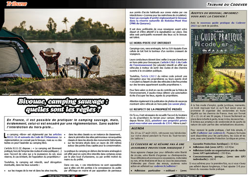 La tribune du Codever - juillet 2023