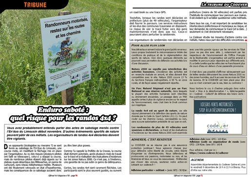 La tribune du Codever - novembre 2022