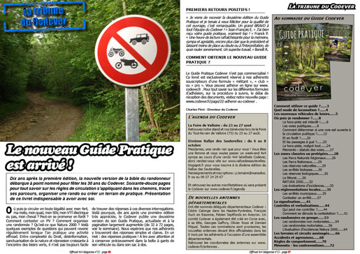 La tribune du Codever - août 2017