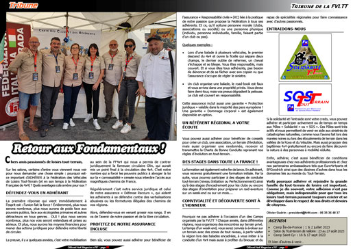 La tribune de la FVLTT - juin 2023
