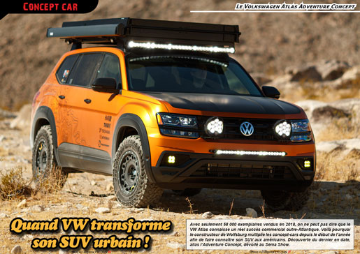 Le Volkswagen Atlas Adventure Concept