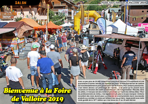 La Foire Tout-Terrain de Valloire 2019