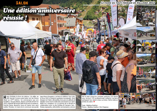 La Foire du tout terrain de Valloire 2022