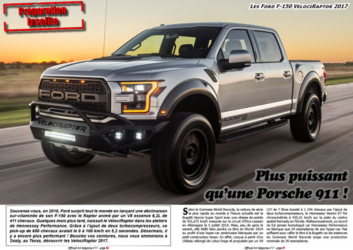 Les Hennessey VelociRaptor 2017