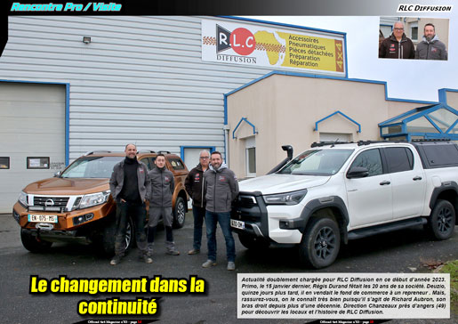 La visite de RLC Diffusion