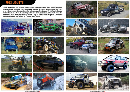 Vos jouets 4x4