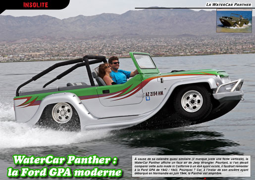 La WaterCar Panther