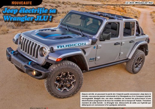 La Jeep Wrangler 4xe