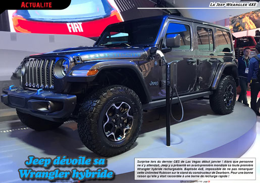 La Jeep Wrangler 4xE