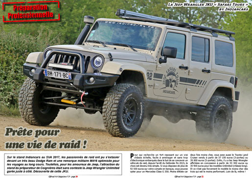 La Wrangler Safari Tours by Indiancars
