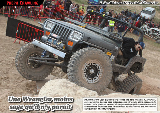 La Wrangler YJ V8 de Jean-Baptiste Ley