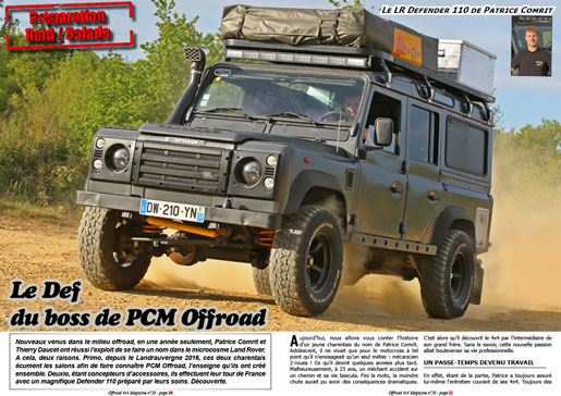 Le LR Defender 110 de PCM Offroad