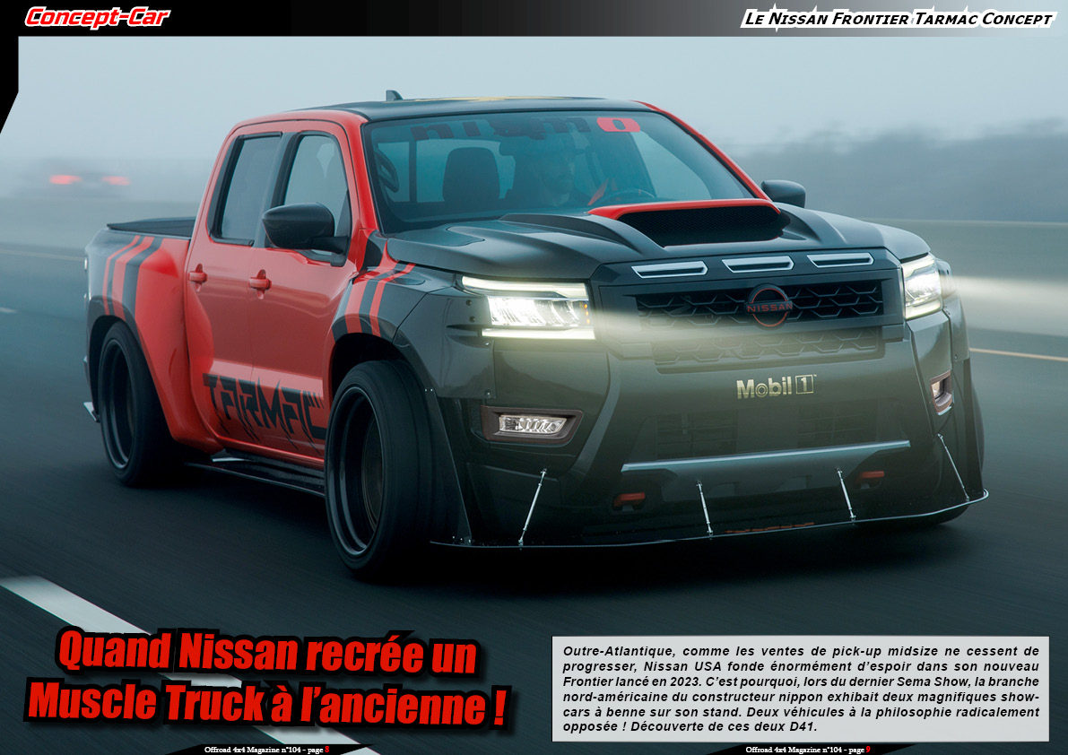 Le Nissan Frontier Tarmac Concept