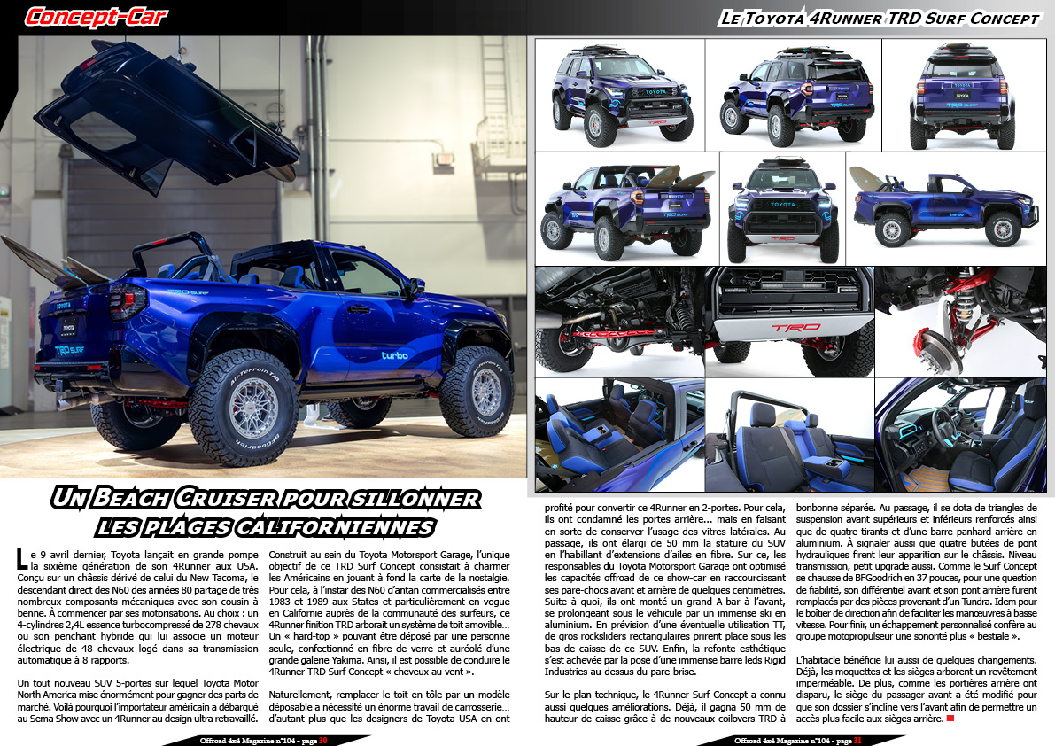 Le Toyota 4Runner TRD Surf Concept