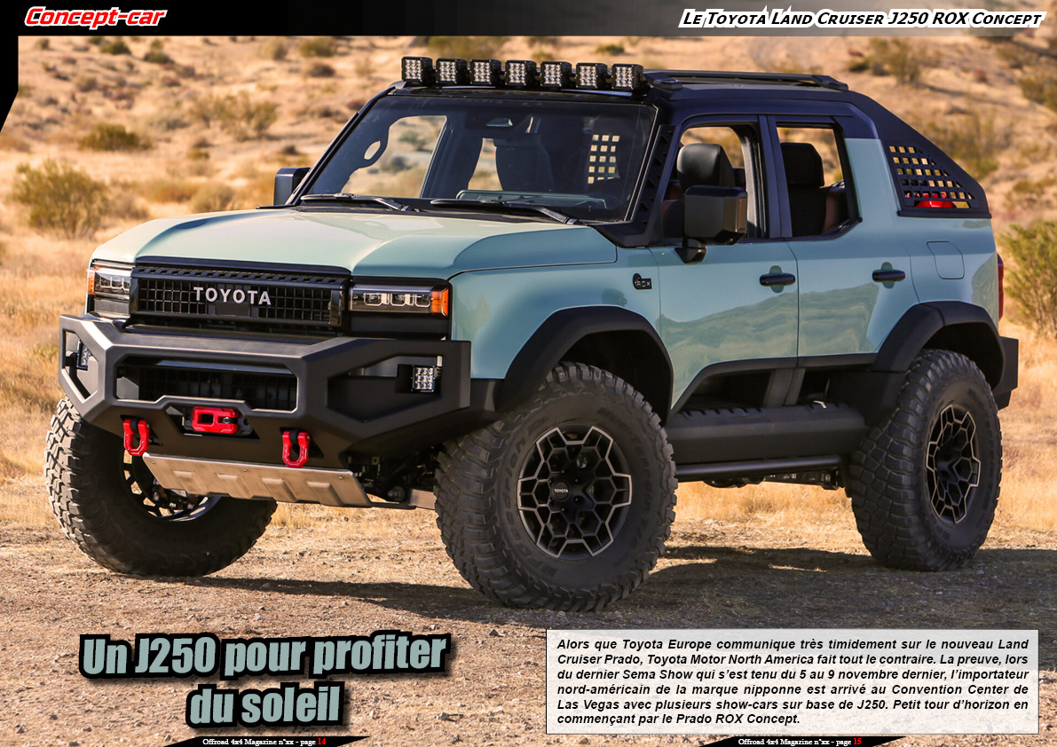 Le Toyota Land Cruiser J250 ROX Concept
