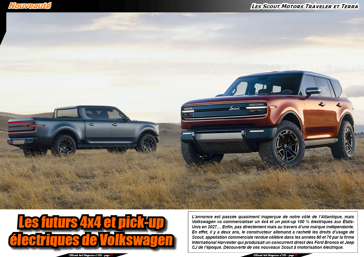 Les Scout Motors Traveler et Terra