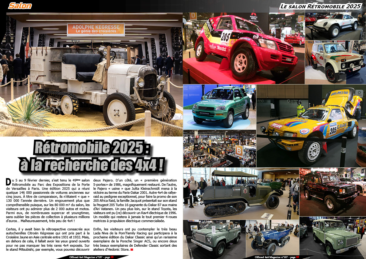 La visite du salon RÃ©tromobile 2025