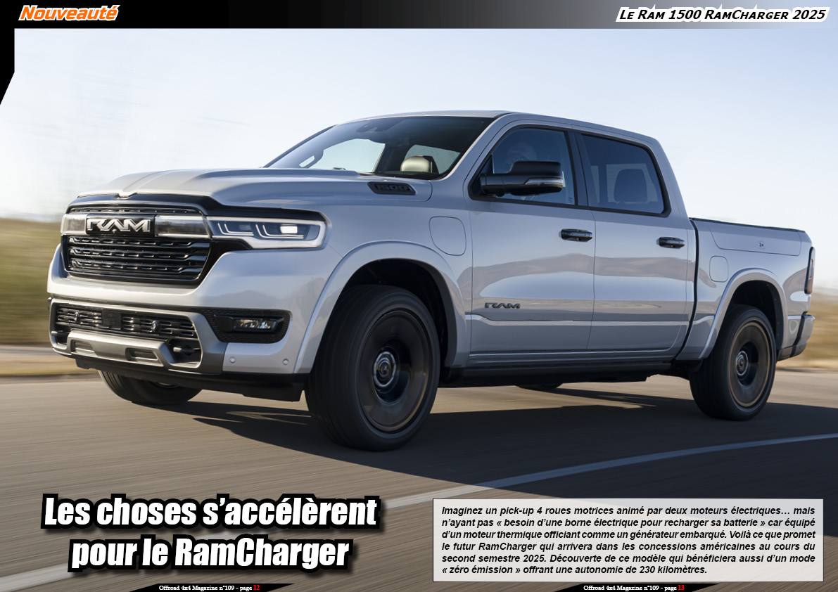 Le Ram 1500 RamCharger 2025