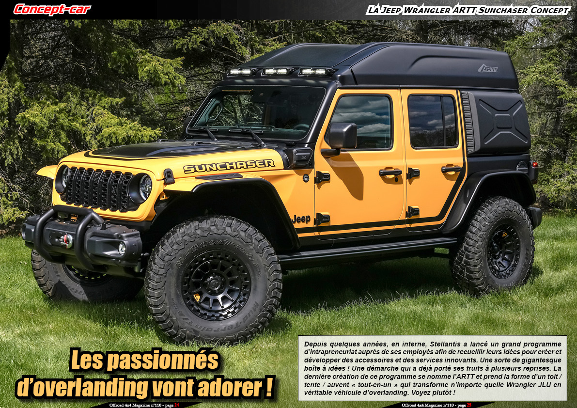 La Jeep Wrangler ARTT Sunchaser Concept