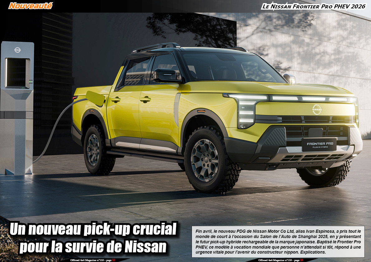 Le Nissan Frontier Pro PHEV 2026