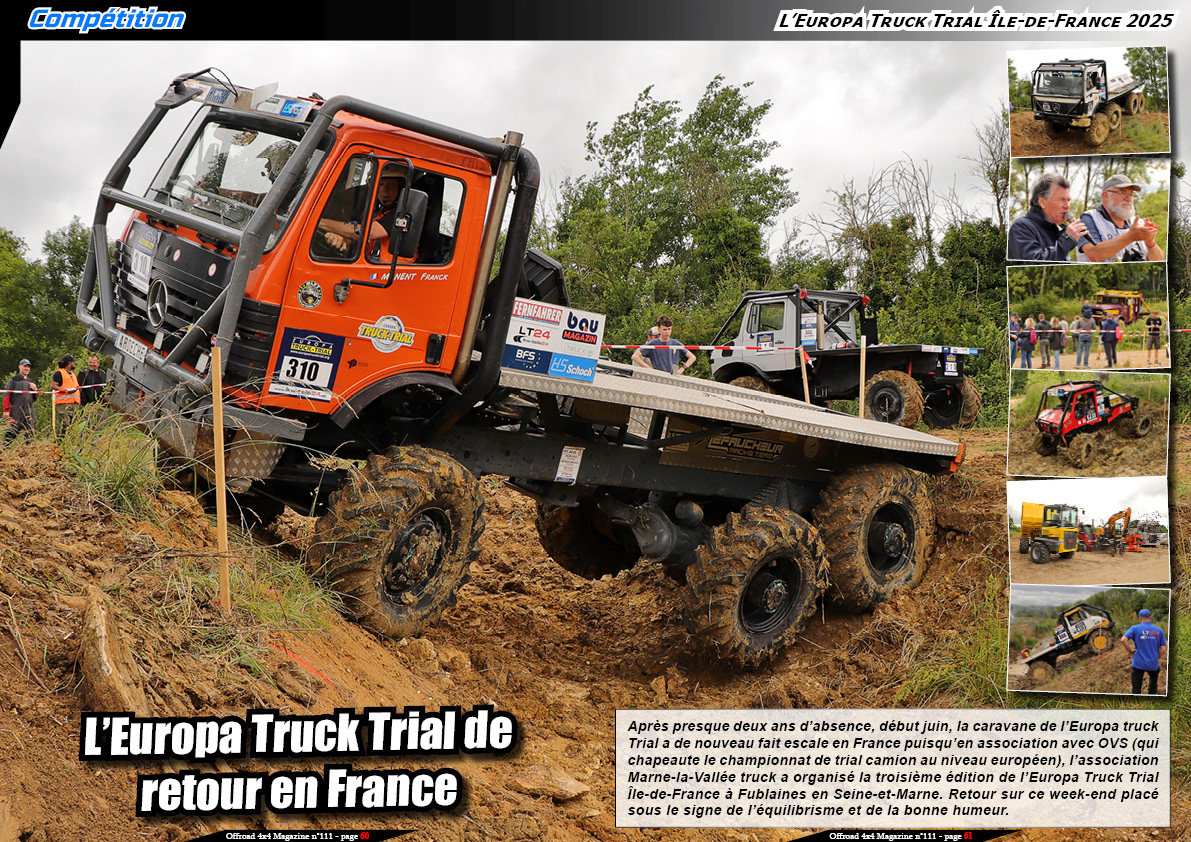 LâEuropa Truck Trial Ãle-de-France 2025